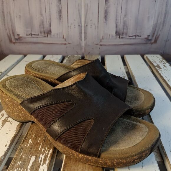 Merrell womens shoes flats comfort leather sandals - Picture 1 of 7